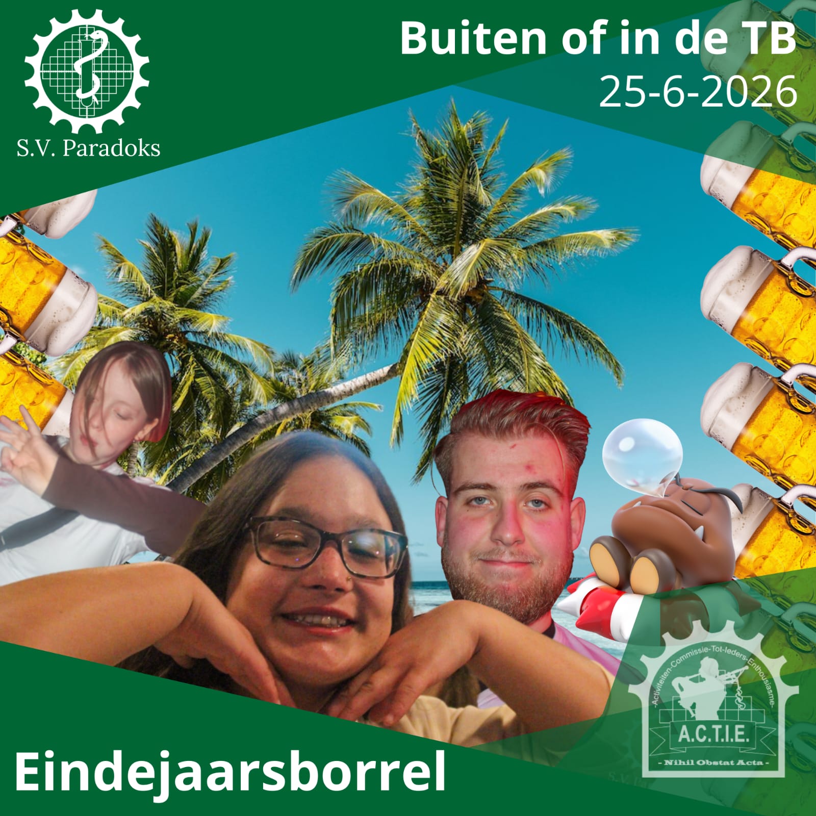 A.C.T.I.E. Eindejaarsborrel